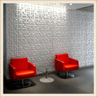 Painéis de parede decorativos novos de alto brilho do projeto 3d