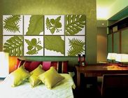Painel de parede decorativo do plutônio 3D para a decoração do quarto/hotel