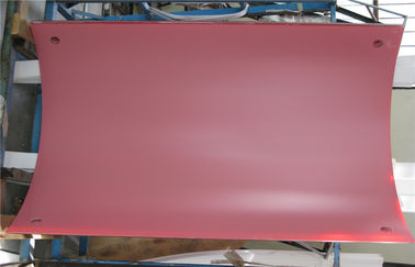 Plano colorido/vidro moderado curvado para o CE decorativo da clarabóia
