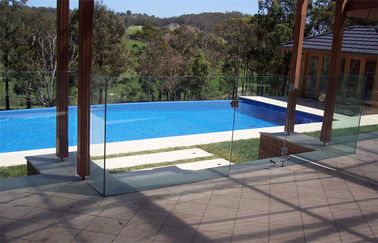 O vidro moderado segurança da piscina cobre 19mm 20mm, extra grande
