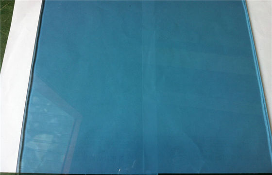 Painéis de vidro coloridos do azul de oceano, folha do vitral de 4mm - de 25mm
