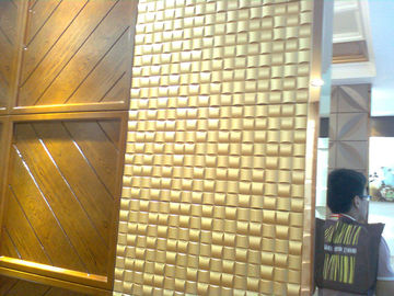 Parede decorativa home moderna da placa da parede do PVC 3D da cozinha/banheiro que almofada o efeito 3D