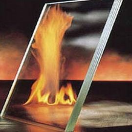 Fogo - painel de vidro resistente com CCC CE&amp; BV