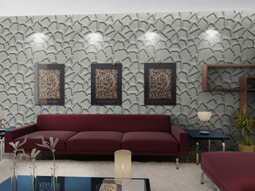 Forme o papel de parede da sala de visitas da arte 3D da parede, painel de parede 3D moderno para o fundo do sofá